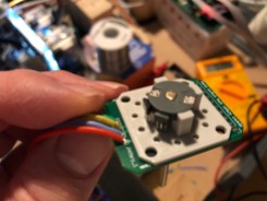 Small depth rotary switch / DIY hall sensor rotary encoder combi