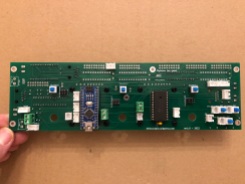 Overheat/Fire protection panel PCB under construction